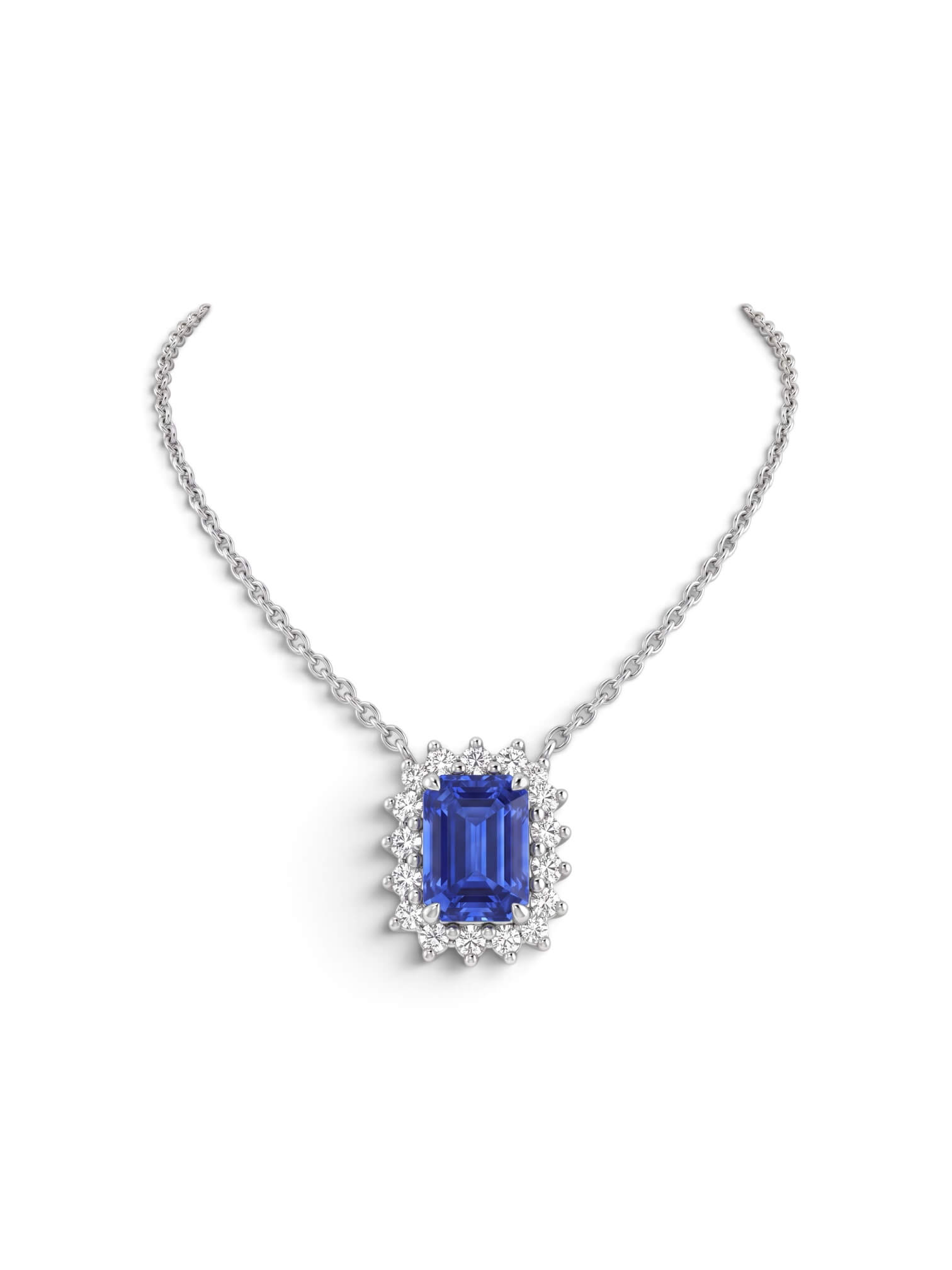 GIROCOLLO zaffiro e diamanti BON TON Art. CIP104878