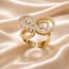 Anello BUTTERFLY in oro 18KT e diamanti art. SA502BRD