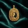 IMG 7040 gioielleria palermo Medaglia sacra in oro 18 kt art. MEDAGLIA18