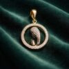 Medaglia sacra  in oro 18 kt art. MEDAGLIA22