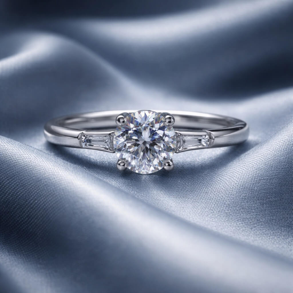 Anello solitario LOVE oro e diamante certificato IGI Art. 224/26 Anello solitario LOVE oro e diamante certificato IGI Art. 224/26