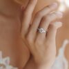 Anello solitario LOVE oro e diamante certificato IGI Art. 224/26