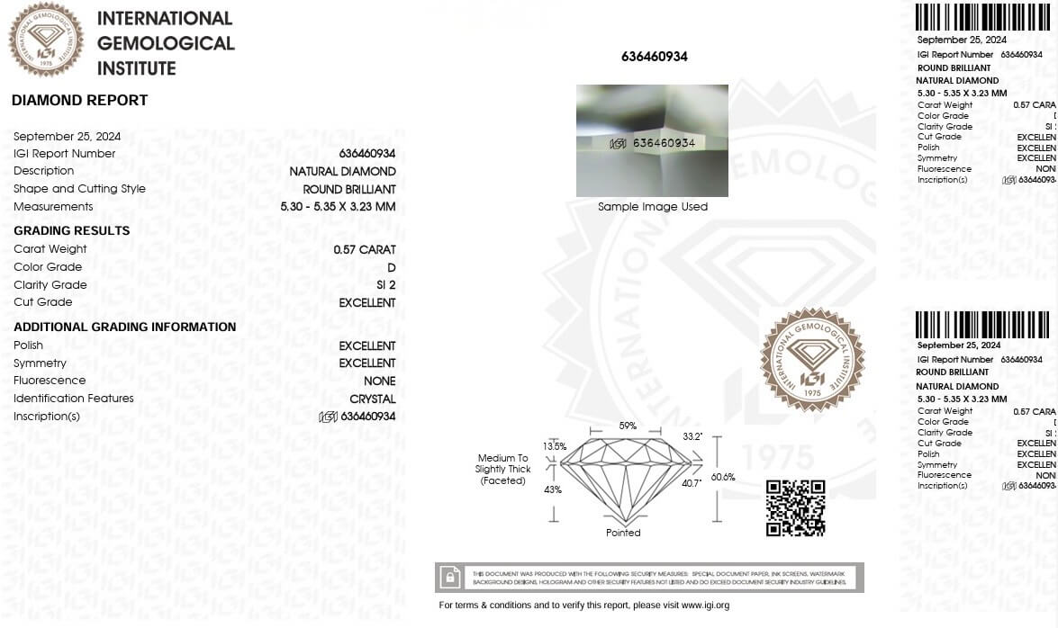 Anello solitario LOVE oro e diamante certificato IGI Art. 224/26 Anello solitario LOVE oro e diamante certificato IGI Art. 224/26