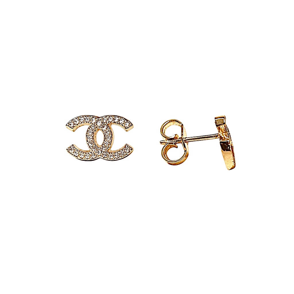 Orecchini   in oro 18 kt e zirconi Art. OR49