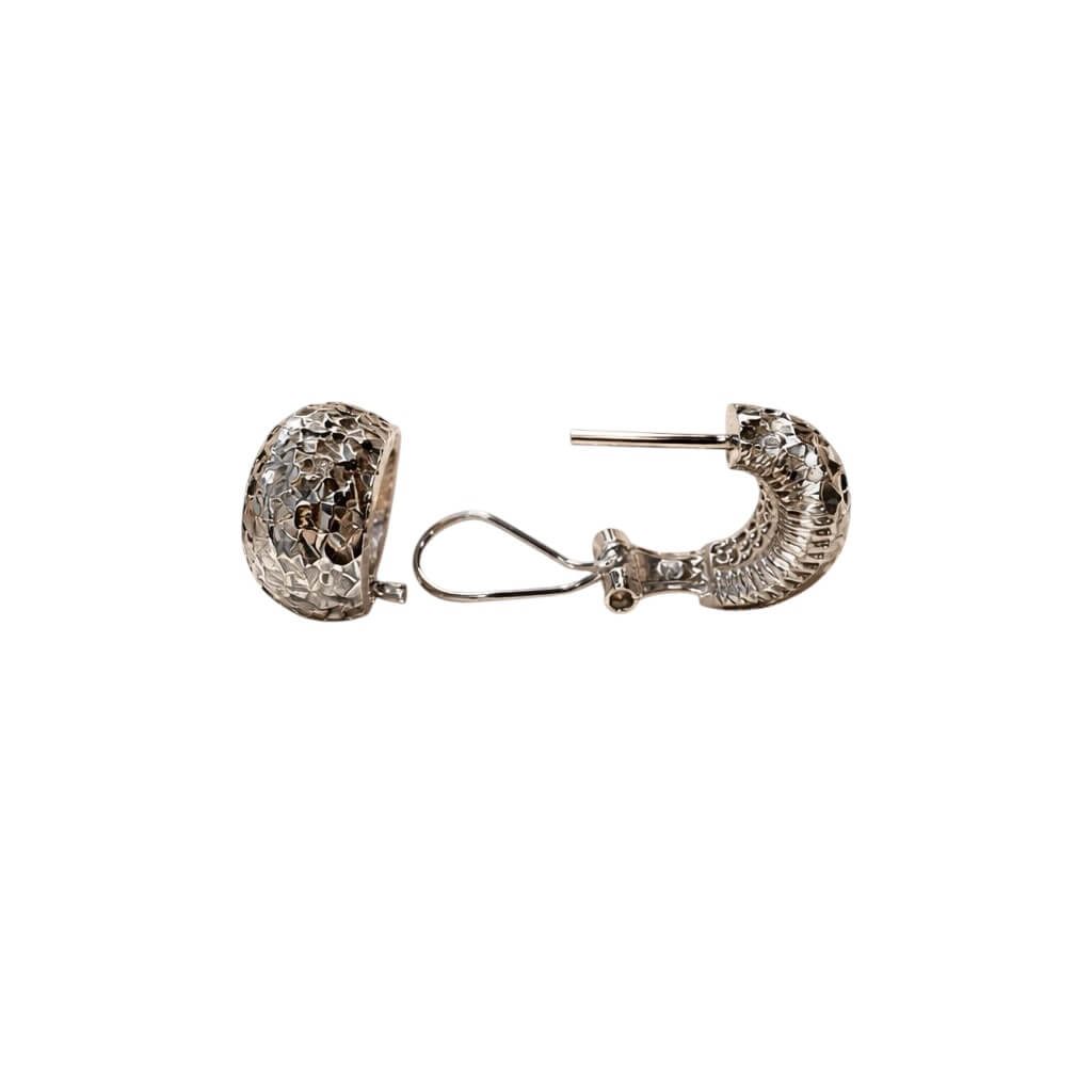 Orecchini  in oro BIANCO 18 kt Art. OR13