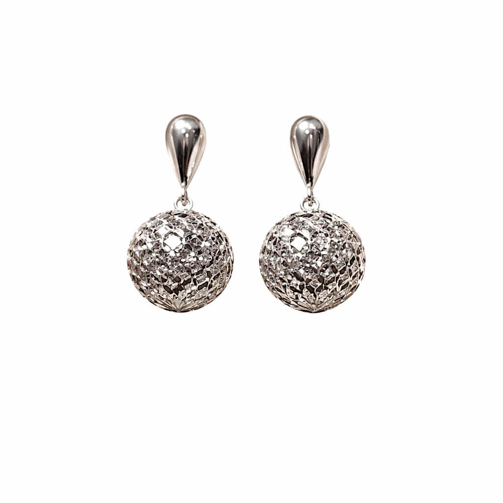 Orecchini  in oro BIANCO 18 kt Art. OR16