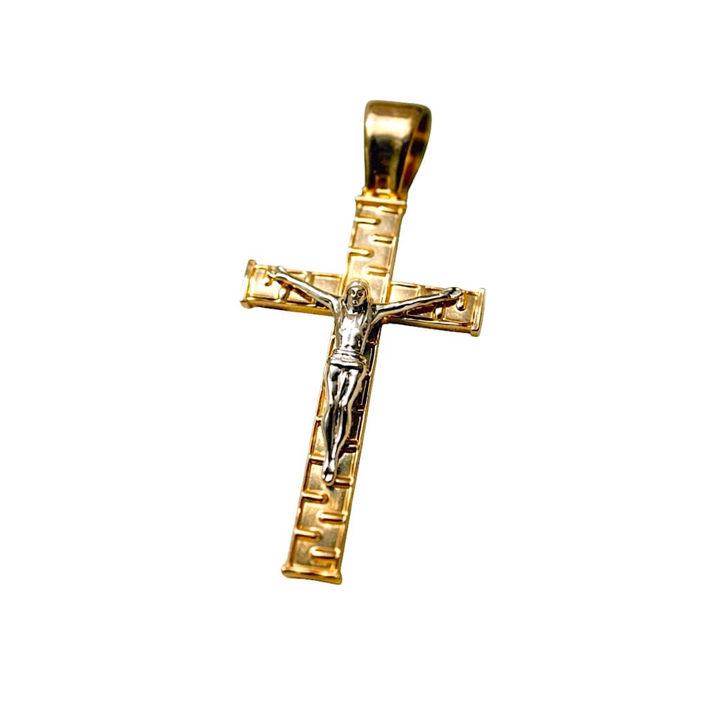 Pendente Croce in oro 18Kt art. CROCE116