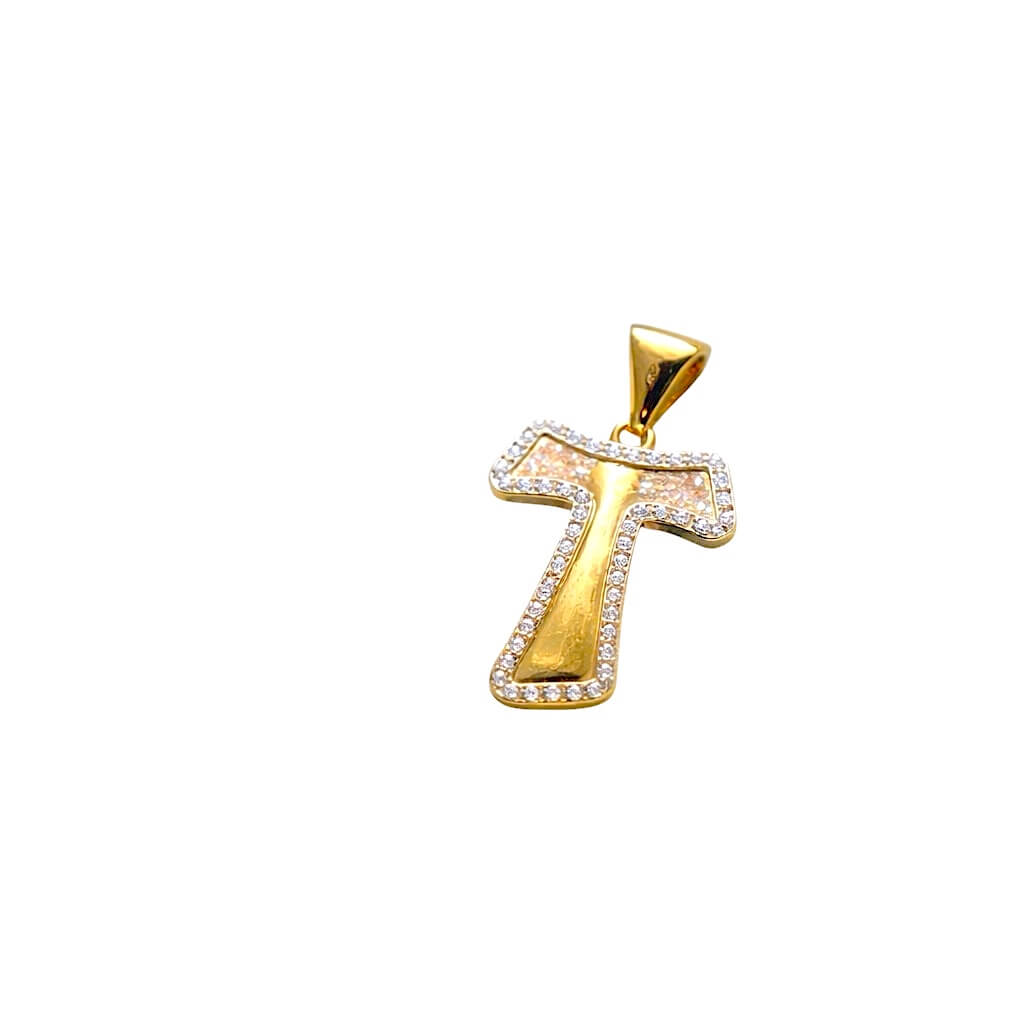 Pendente Croce in oro 18Kt art. TAO-01