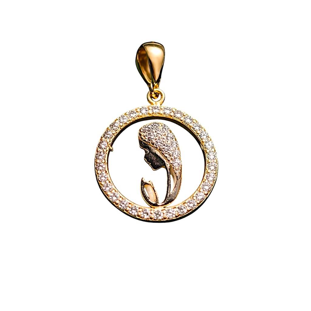 Medaglia sacra  in oro 18 kt art. MEDAGLIA22