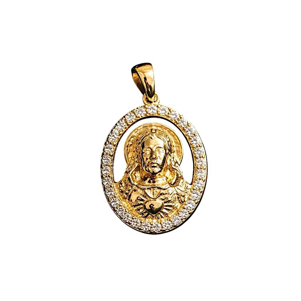 Medaglia sacra  in oro 18 kt art. MEDAGLIA27