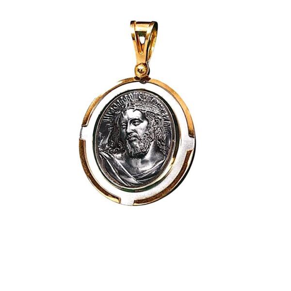Medaglia sacra  in oro 18 kt art. MEDAGLIA26