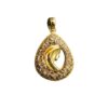 PENDENTE MEDAGLIA SACRA IN ORO 18KT CIPOLLA DAL 1950 GIOIELLIERI PALERMO 9 gioielleria palermo Medaglia sacra in oro 18 kt art. MEDAGLIA19