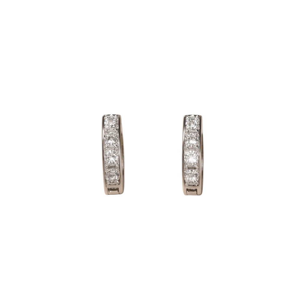 Orecchini  cerchio  in oro 18 kt Art. ORCE31
