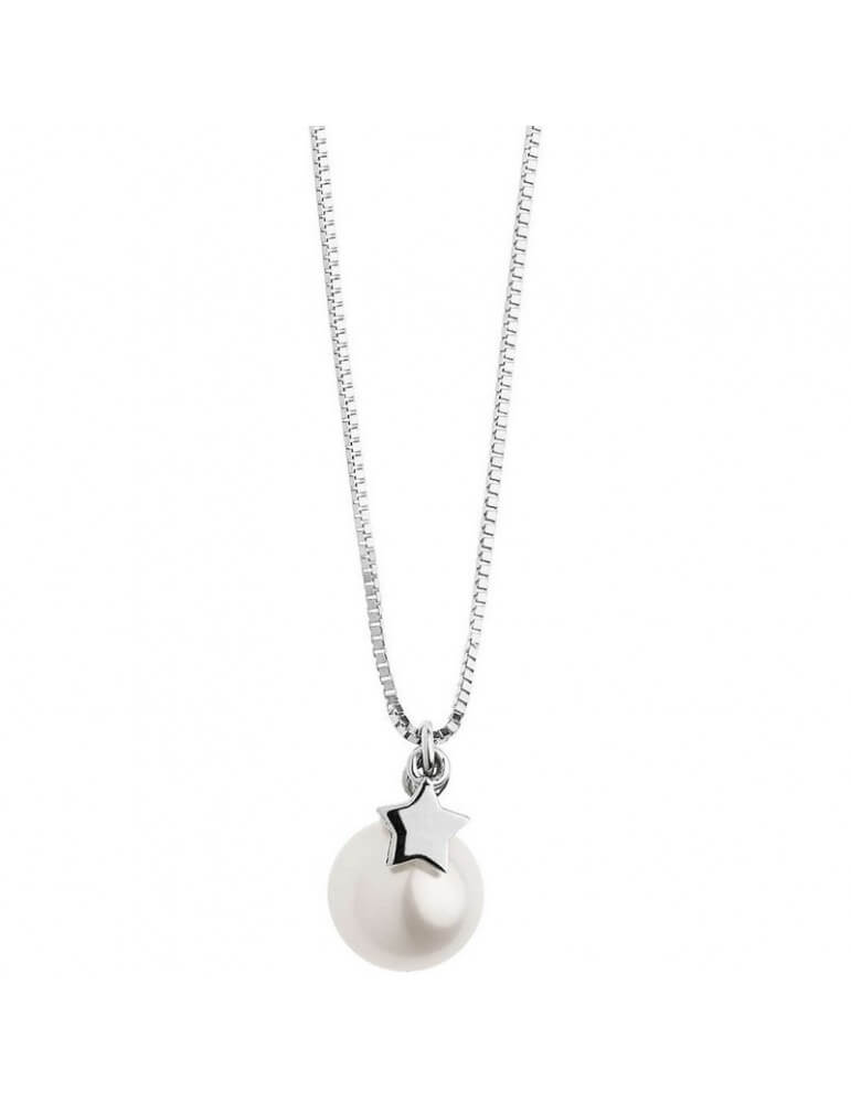 Girocollo pendente perla oro e diamanti  Art. GLP477