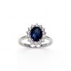 Anello zaffiro in oro e diamanti BON TON Art. AN2572
