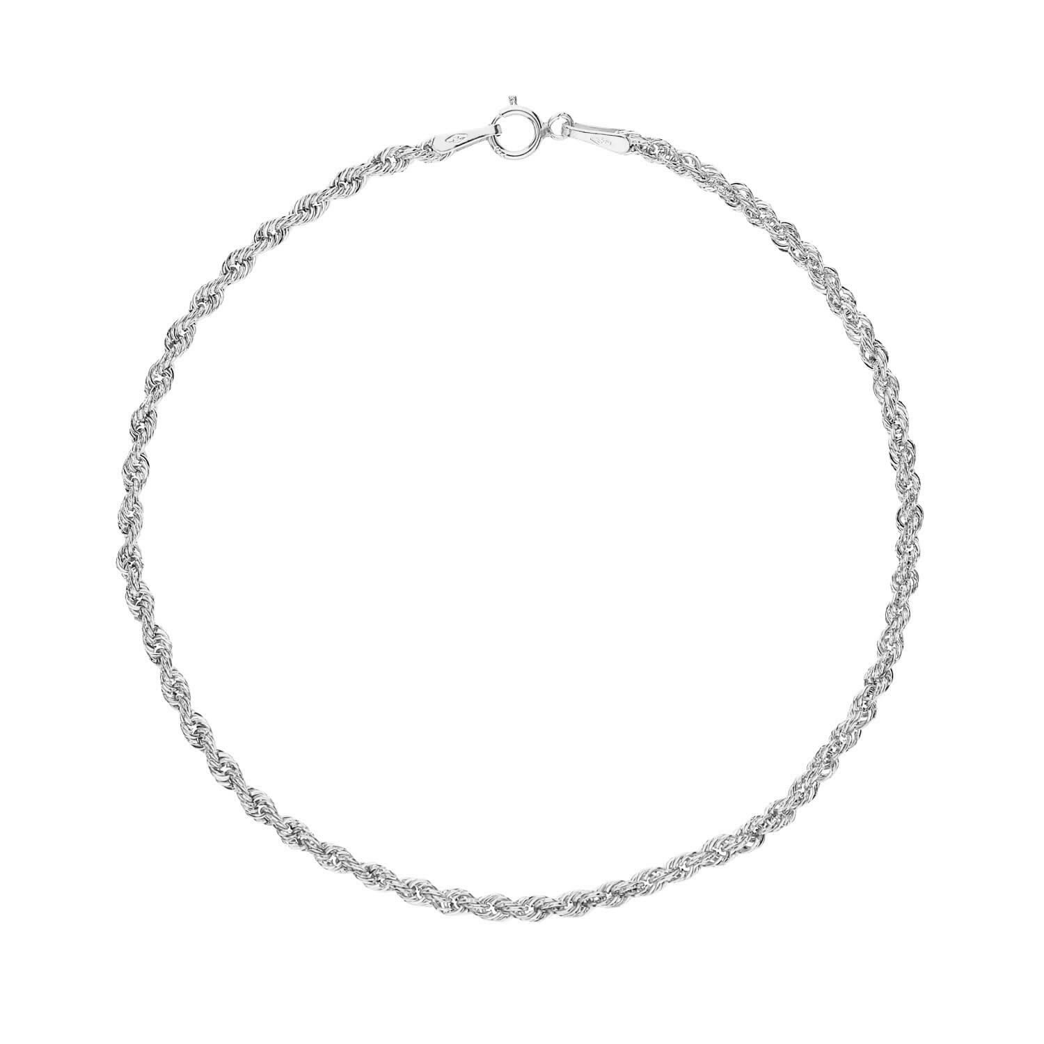 Bracciale torchon oro BIANCO  Art. CORDA135