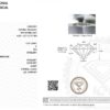 Anello solitario Cupido con diamante certificato IGI Art.CIPSOL02