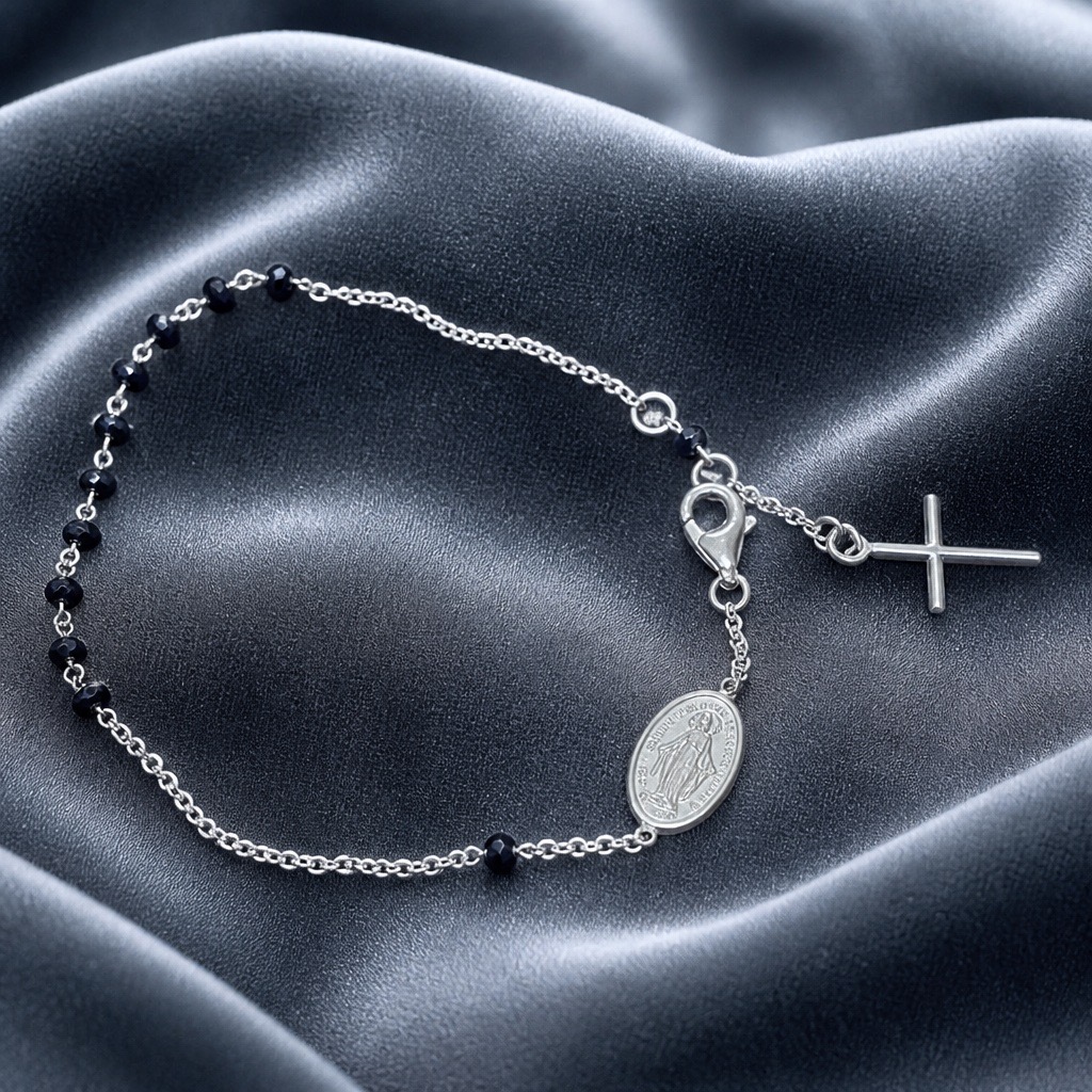 BRACCIALE ROSARIO IN ORO 18KT ART. CEBR120 BRACCIALE ROSARIO IN ORO 18KT ART. CEBR120