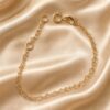 IMG 8422 2 gioielleria palermo Bracciale bimbo/bimba CUORICINI oro giallo Art. CEBR142