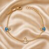 IMG 8425 2 gioielleria palermo Bracciale bimbo/bimba ANCORE oro giallo Art. CEBR147