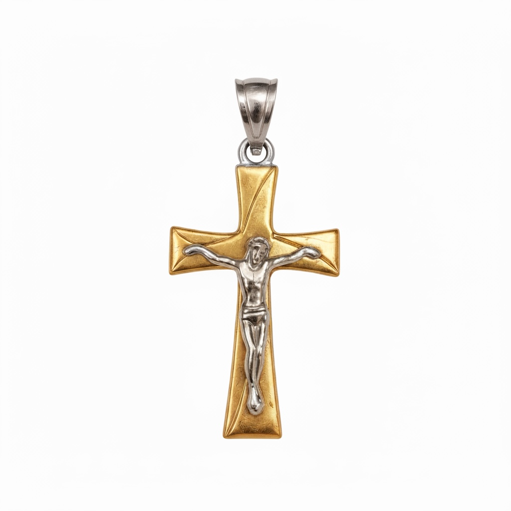Pendente Croce in oro 18Kt art. CROCE142