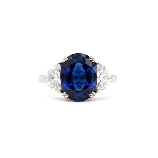 Anello Zaffiro oro e diamanti GEMME art. AN3055