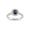 Anello zaffiro e diamanti BELLE EPOQUE ART. AN905