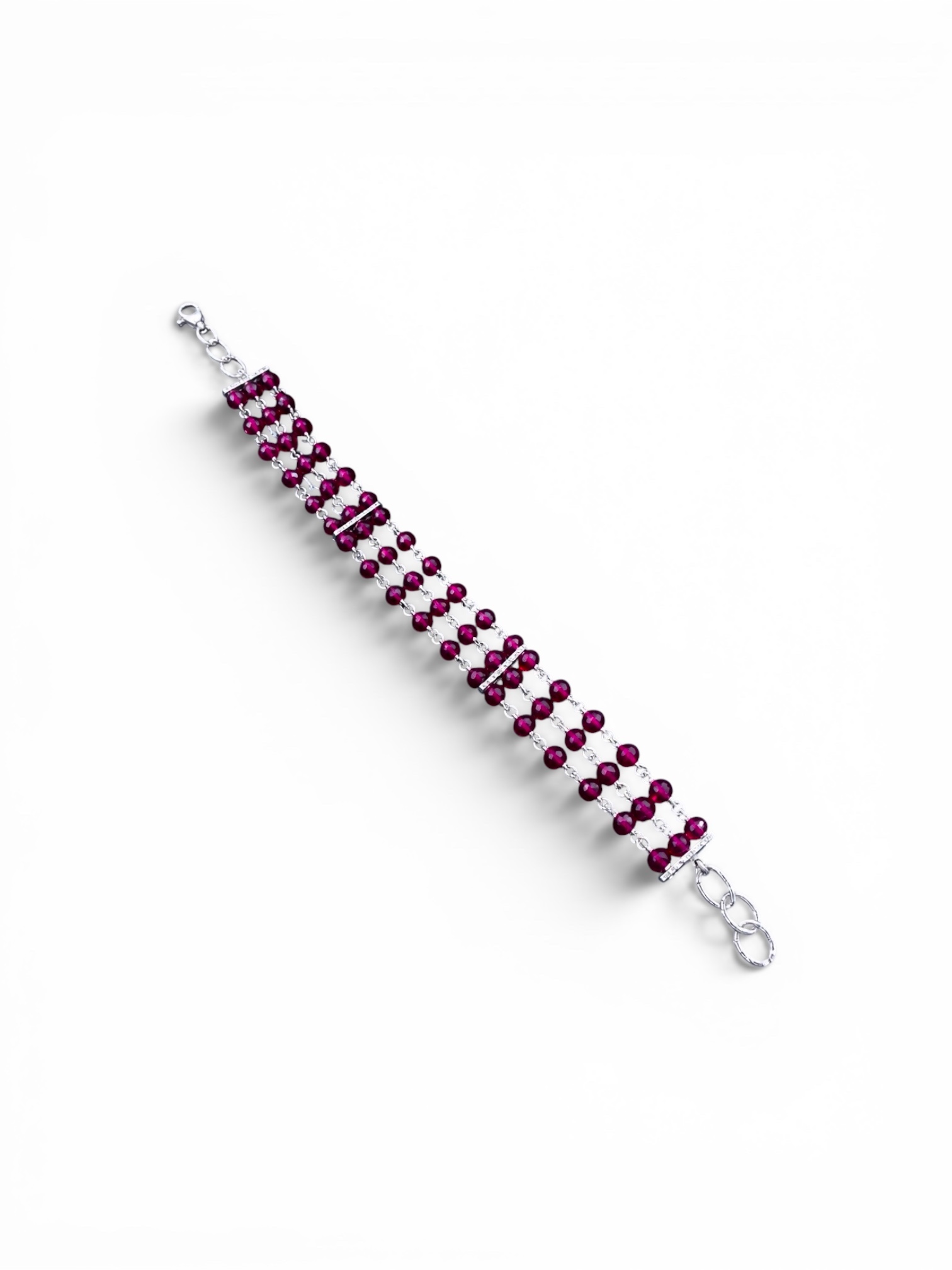 BRACCIALE GRANATI IN ORO 18KT ART. CEBR110