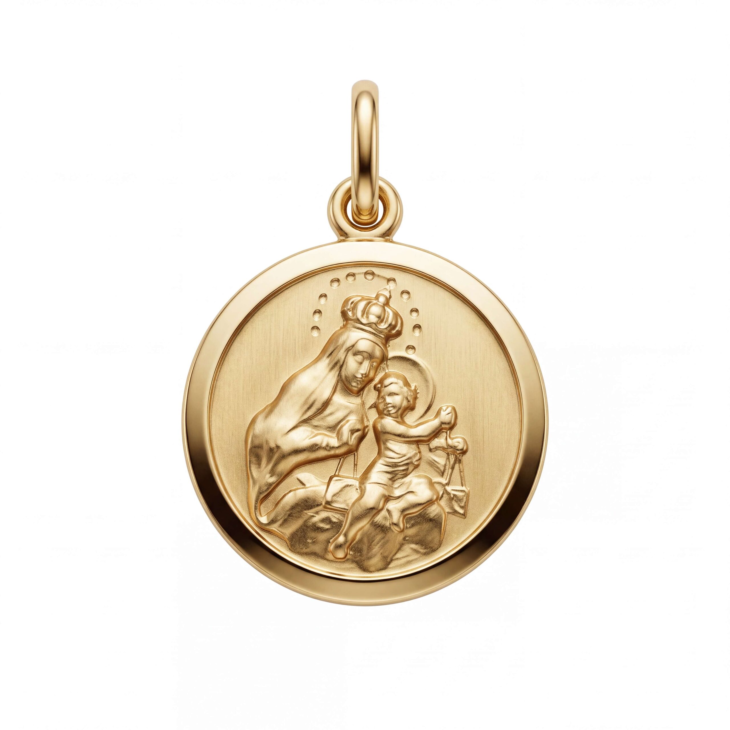 Medaglia SCAPOLARE in oro 18 kt art. SCAPOLARE4