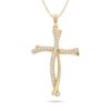 Pendente Croce in oro 18Kt art. CROCEZ6