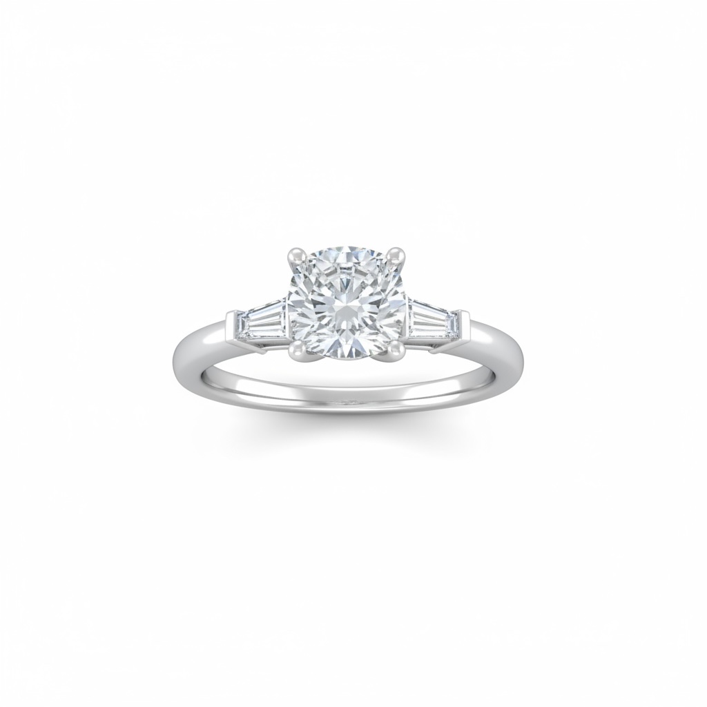 Anello solitario infinito oro e diamanti certificazione GIA America Art. ANSOL05