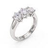 Anello Trilogy Oro e Diamanti  ARMONIE, certificato igi  Art.TR21