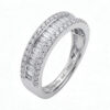 Anello veretta di diamanti  BAGUETTE Art. R5119V1-WH