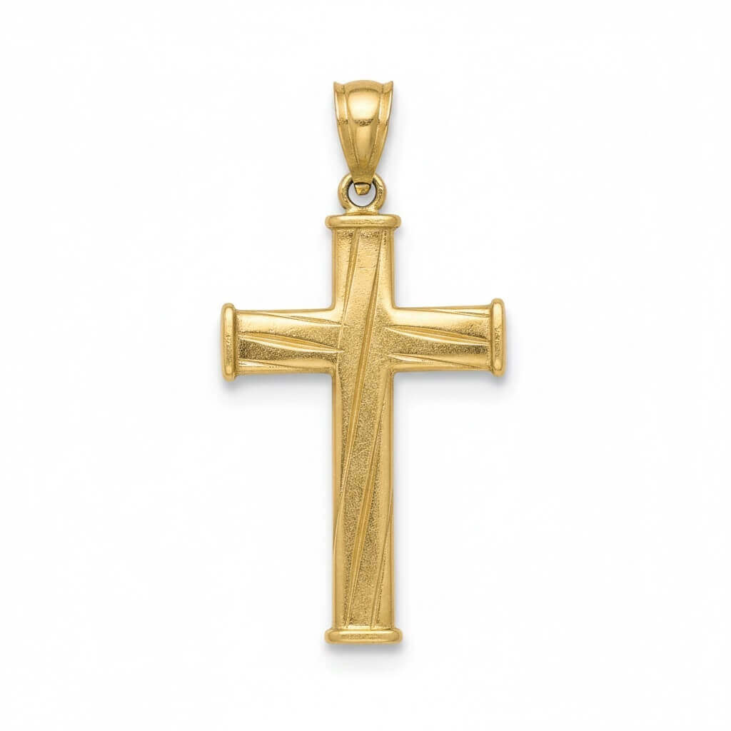 Pendente Croce in oro 18Kt art. CROCE155