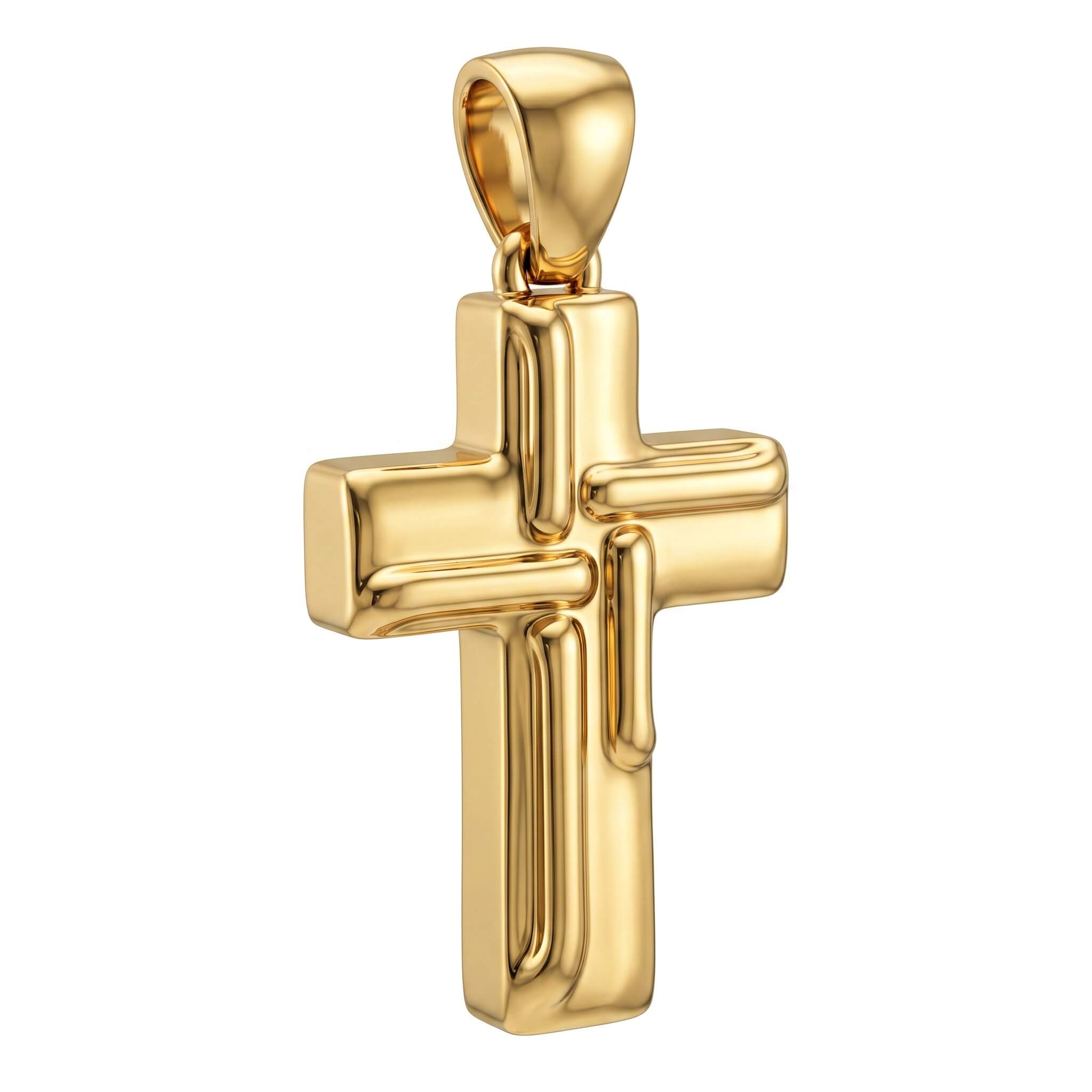 Pendente Croce in oro 18Kt art. CROCE145