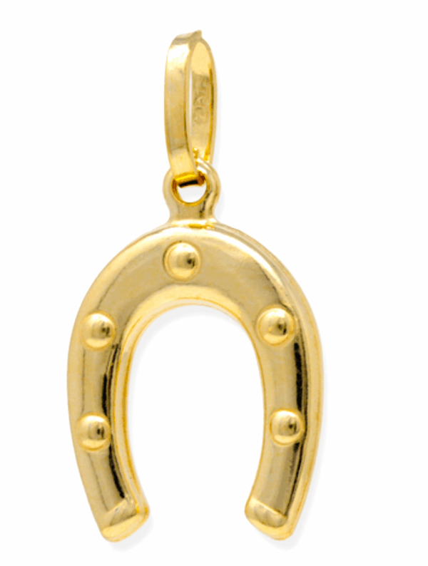 Pendente FERRO DI CAVALLO in oro 18 KT Art. PENDFERROCAVALLO