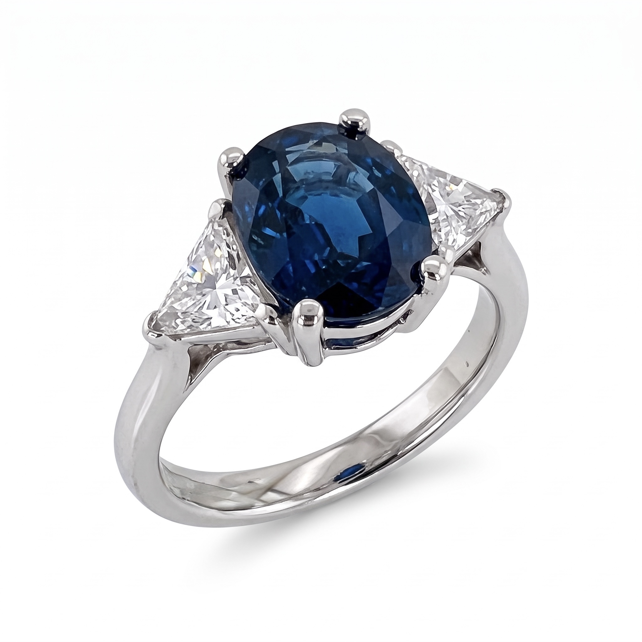 Anello zaffiro in oro e diamanti  GEMME Art.97/22
