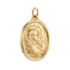 medaglia sacra madonna in oro 18kt cipolla dal 1950 gioiellieri palermo gioielleria palermo Medaglia sacra in oro 18 kt art. MEDAGLIA29