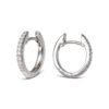 Orecchini a cerchio oro e diamanti Art. 9412500