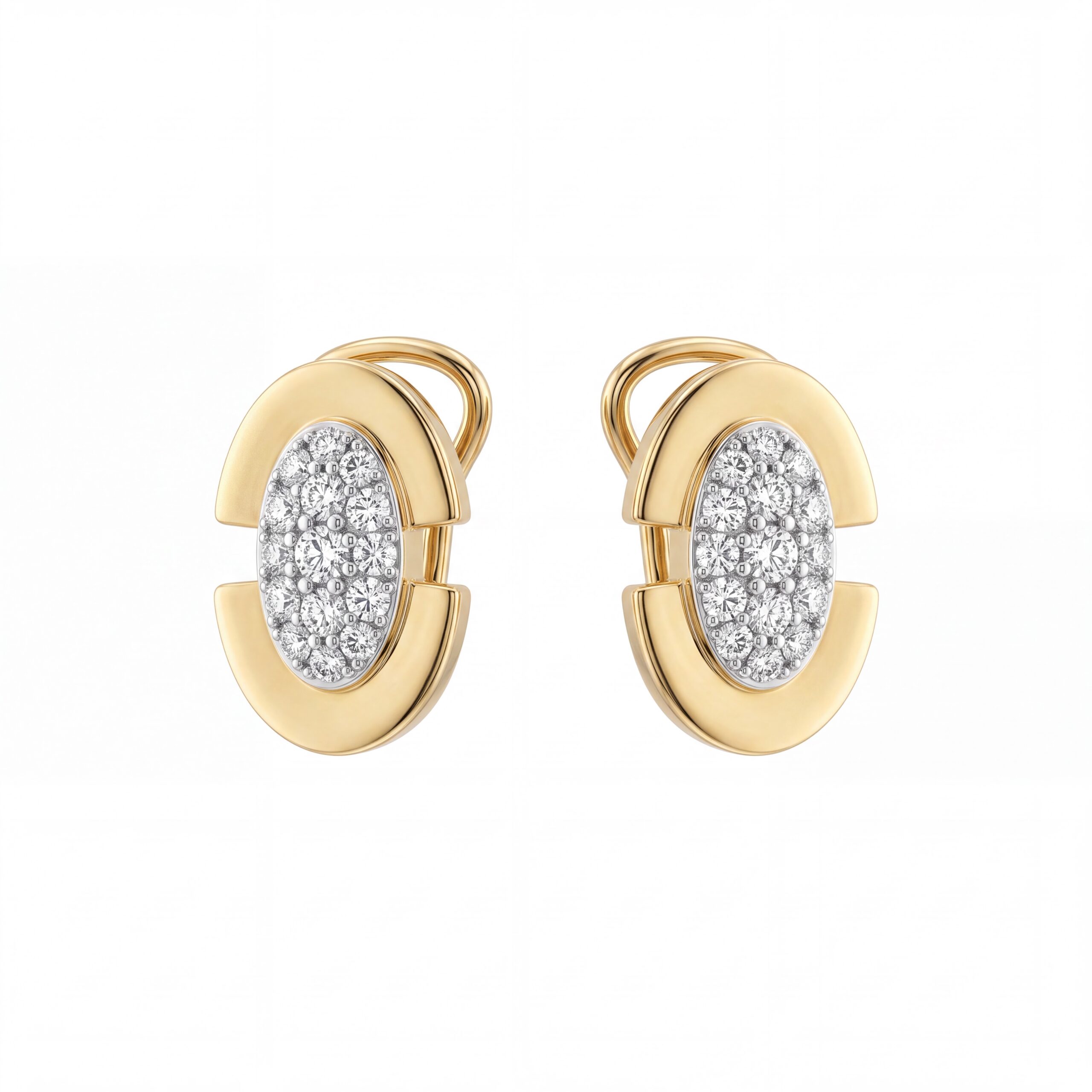 Orecchini oro e diamanti Art. CIPOR101